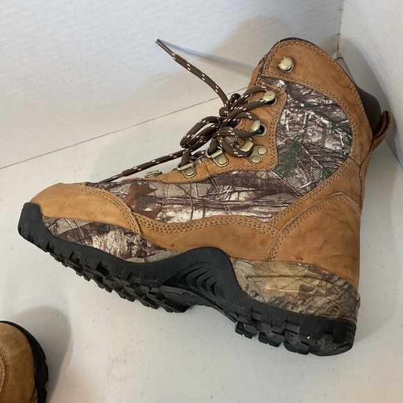 Game Winner Women's Camo Hiking Hunting Waterproof Boots Size 7.5 - Picture 5 of 15